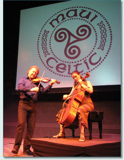 Alasdair Fraser & Natalie Haas at the Maui Arts & Cultural Center February '09